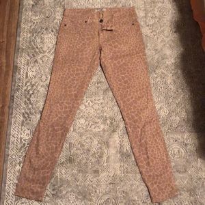 NWOT Rich & Skinny Giraffe Pattern Skinny Jeans